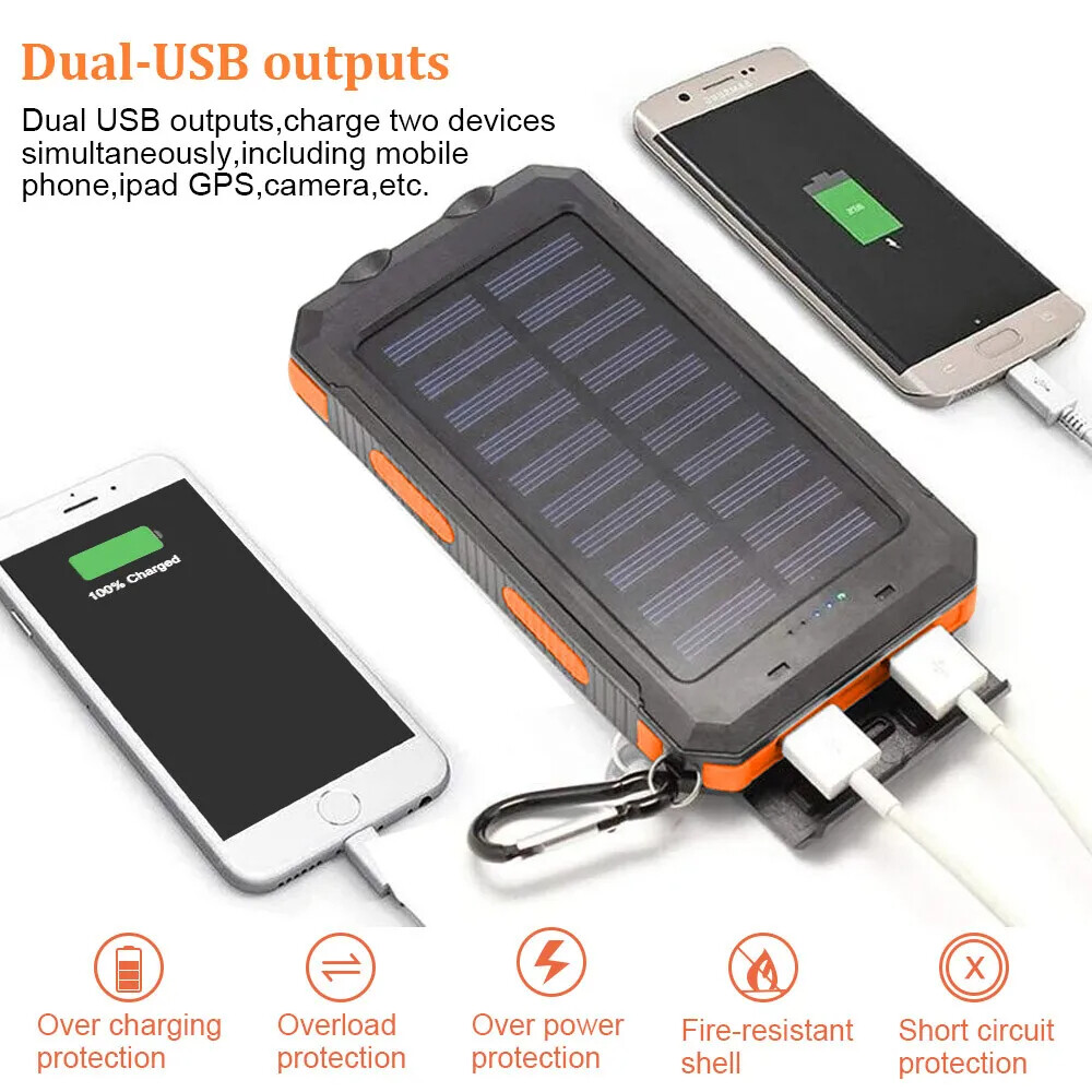 Xiaomi Outdoor Power Supply - Solar Power Bank 200000 mAh Wasserdichte