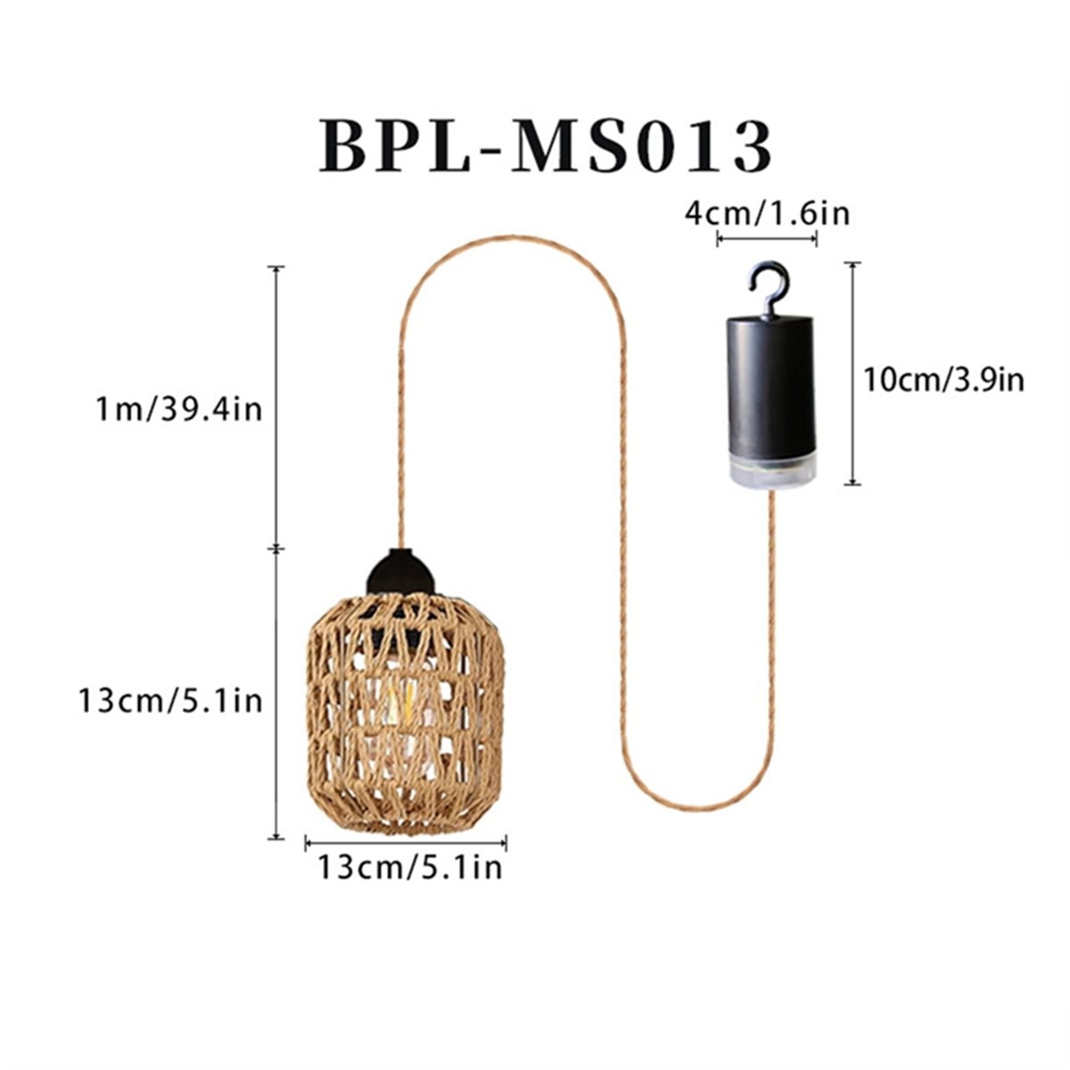 Outdoor Power For Gazebo - ABZJ 2 Stück Batteriebetriebene Pendelleuchte Geflochtene