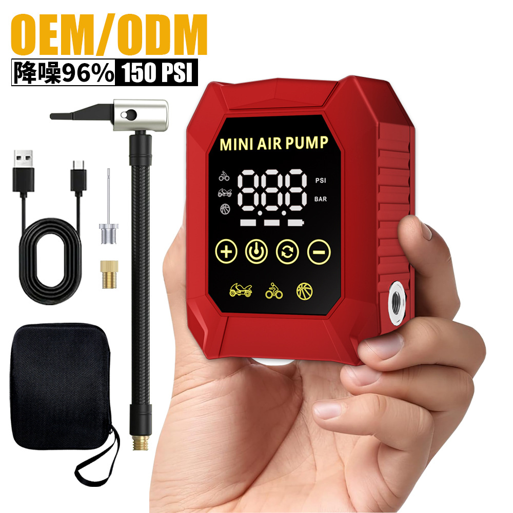 Air Compressor Portable - 150psi Tragbare Auto-Luftpumpe Kabelloser Digitaler Kompressor