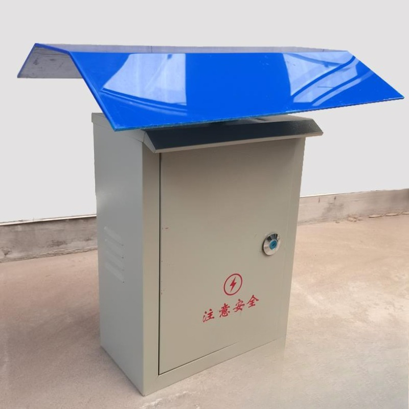 Outdoor Power Box - Verstärkte Stromverteilerschrank-Regenabdeckung Steuerungsschrank Wasserdichte Abdeckung Outdoor-Verteilerkasten