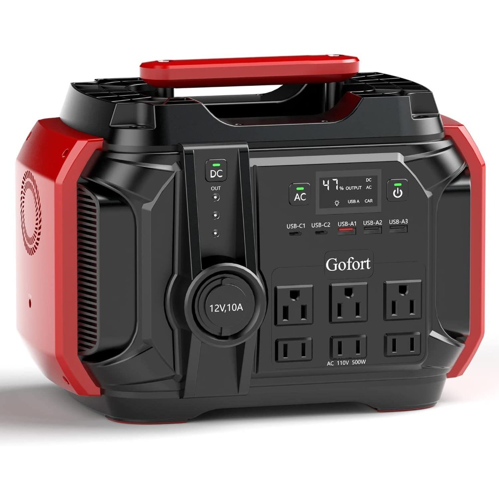 Outdoor Power Generator - Tragbare Powerstation 540Wh/500W (Spitzenleistung 1000W) 6