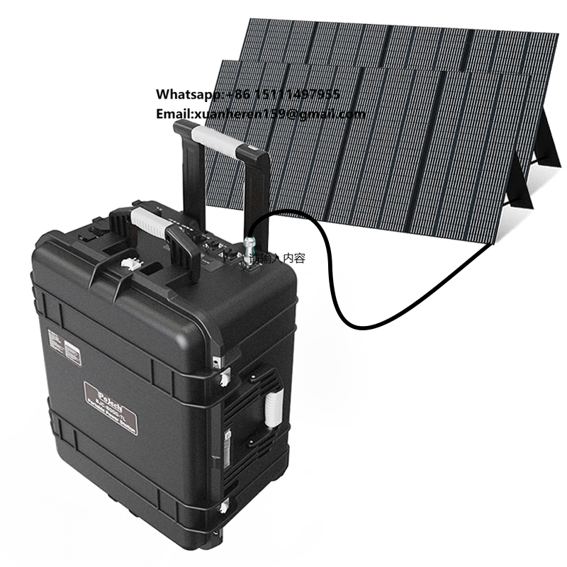 Outdoor Power Generator - Tragbarer LiFePO4 Elektrischer Solargenerator 6000W Powerstation
