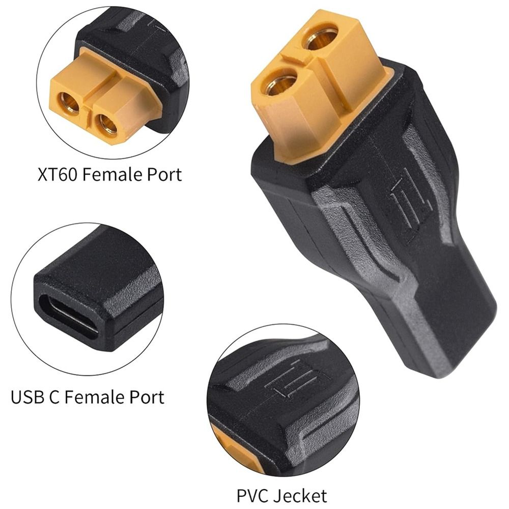 5525 7450 USB C auf XT60 Adapt – Outdoor Power Adapter Usb C Bewertung und Preis