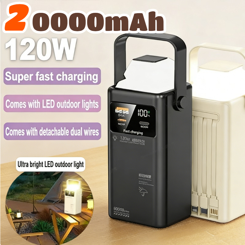 120W Power Bank 200000mAh Groß – Outdoor Power Adapter Usb C Bewertung und Preis