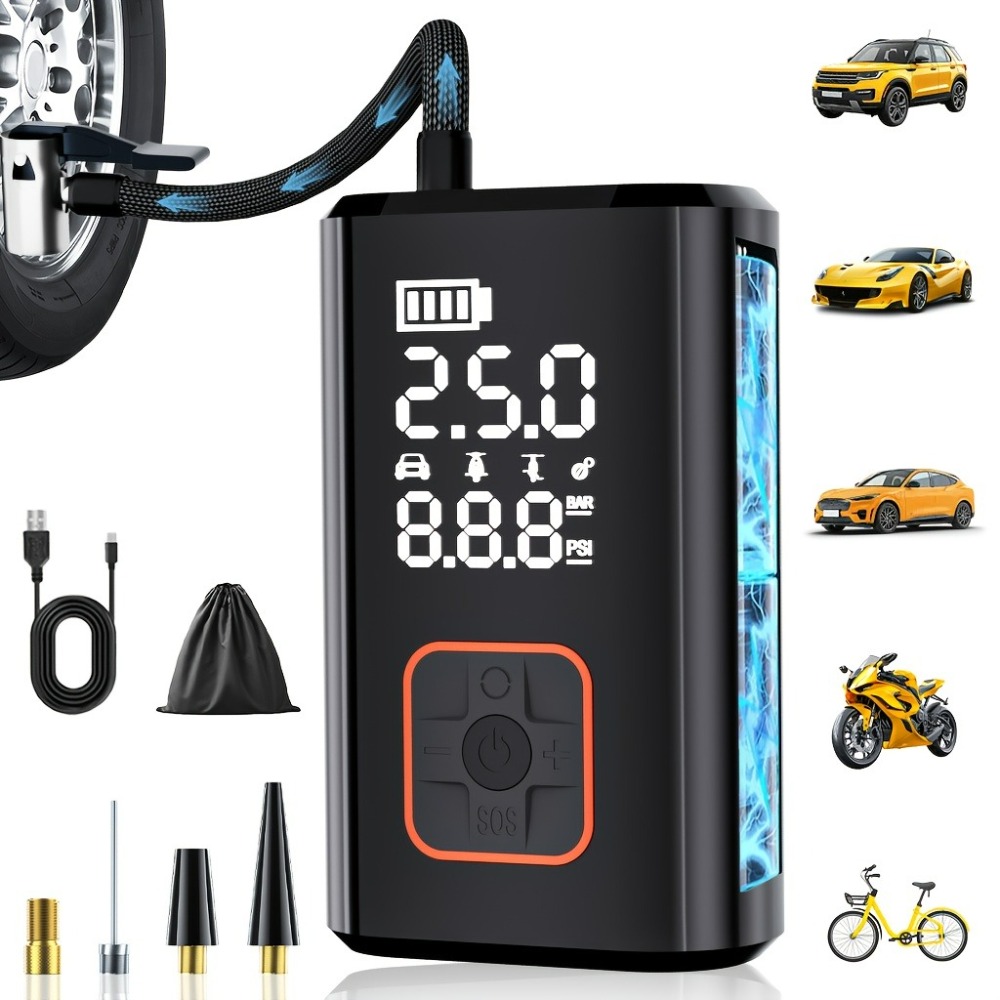 Tragbarer Luftkompressor Kabel – Air Compressor Portable Bewertung und Preis