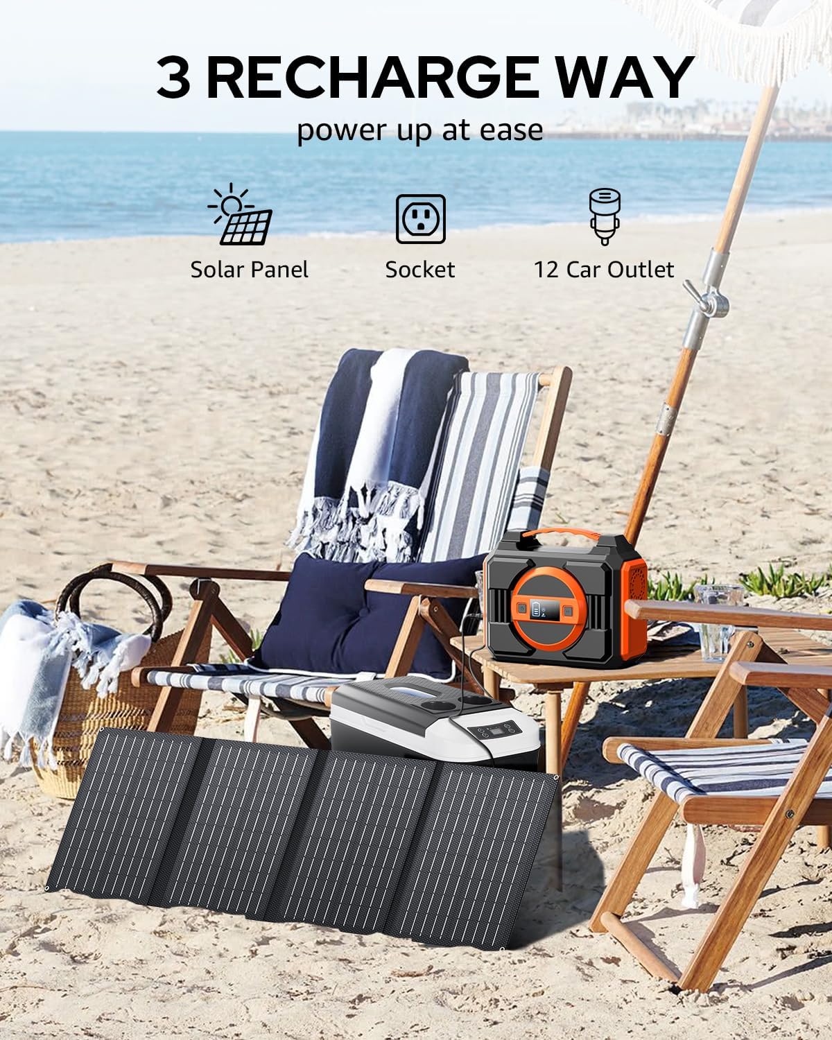 Tragbare 300W 220Wh Powerstati – Outdoor Power Vac Bewertung und Preis