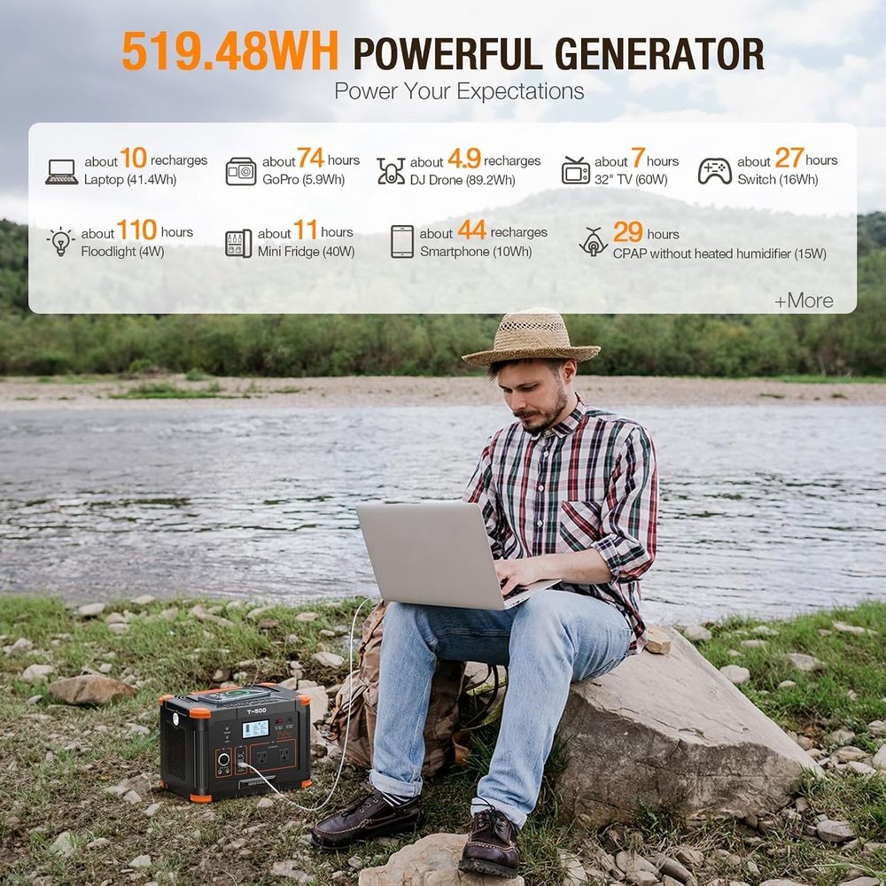 Portale Powerstation 500W (Spi – Outdoor Power Vac Bewertung und Preis