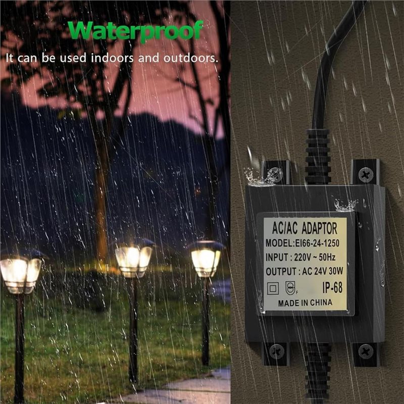 LED-Außentransformator 24 V AC – Outdoor Power Vac Bewertung und Preis