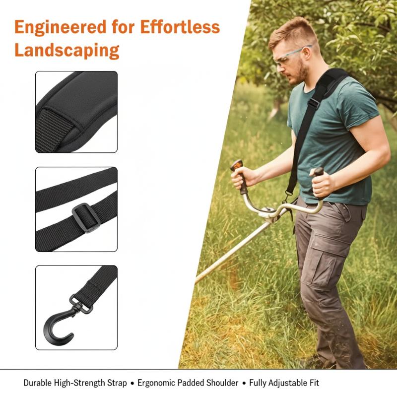 Multifunktionaler Verstellbare – Brush Cutter Strap Bewertung und Preis