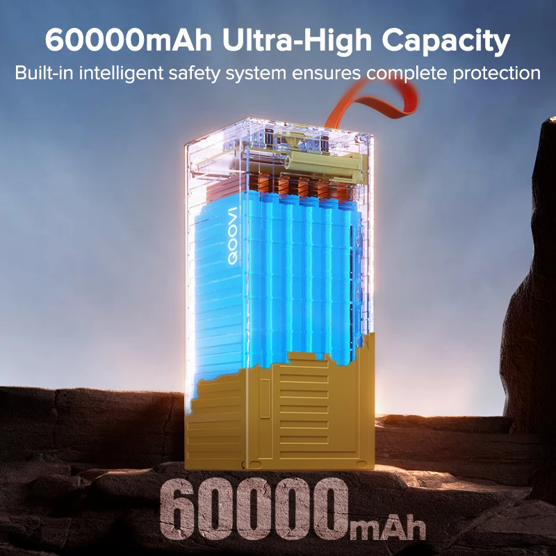 QOOVI 60000 mAh Power Bank 22, – Xiaomi Outdoor Power Supply Bewertung und Preis